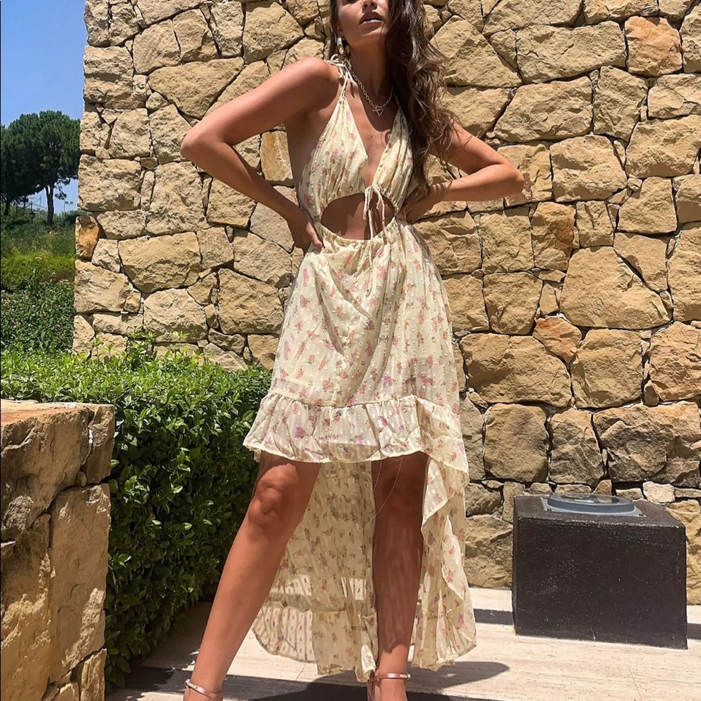 ASOS High Low Floral Dress